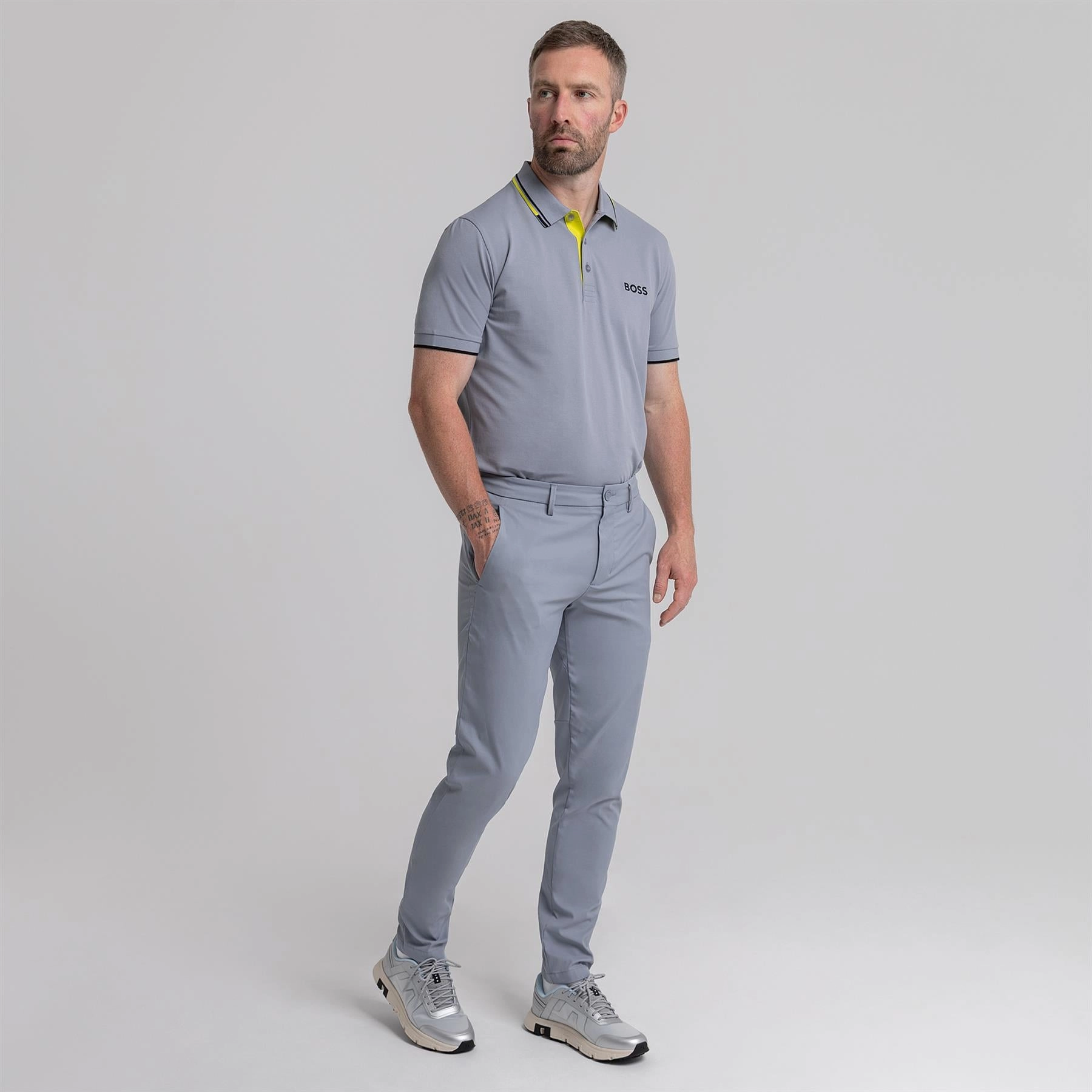 Phoenix Pro Trousers Dark Grey Work Friendly Quick Flex
