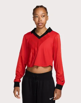 Mesh Glow Nike Sportswear Street Long-Sleeve Crop Jersey