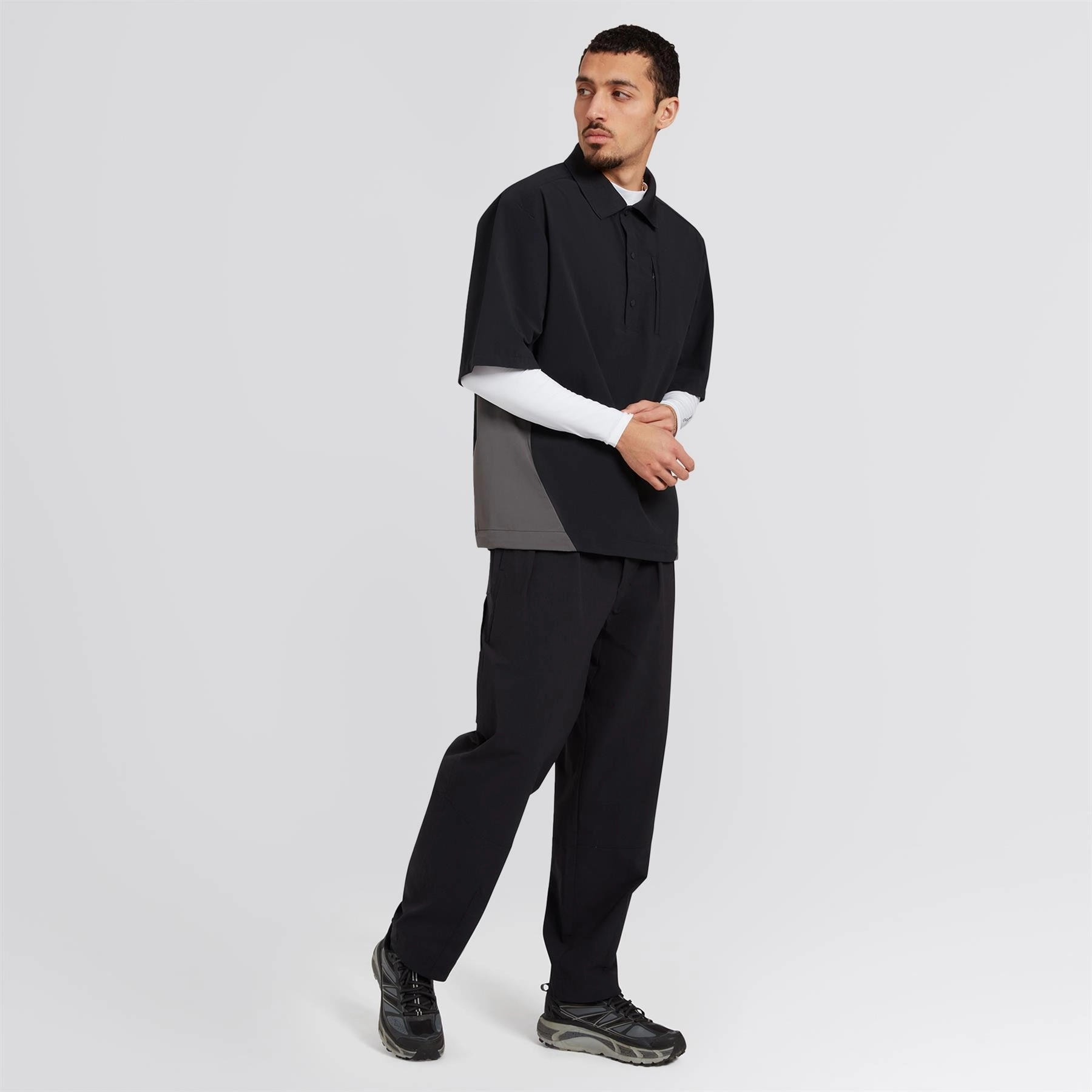 Recycled Greenskeeper Trousers Black AbrasionGuardTape