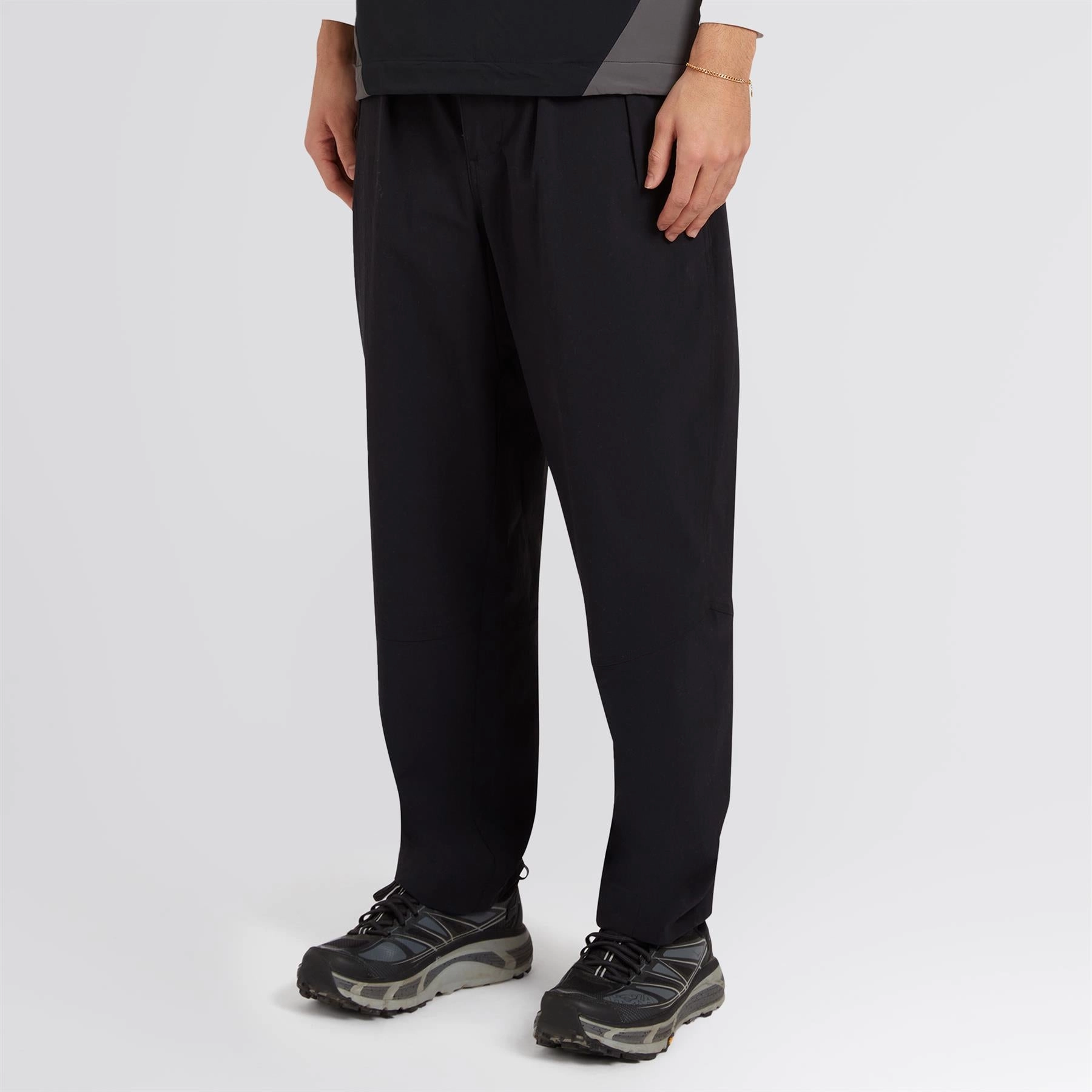 Recycled Greenskeeper Trousers Black ErgonomicArticulatedDesign