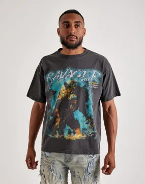 CVLA Ravager Wolf Tee AdjustableHemline Energy Ease