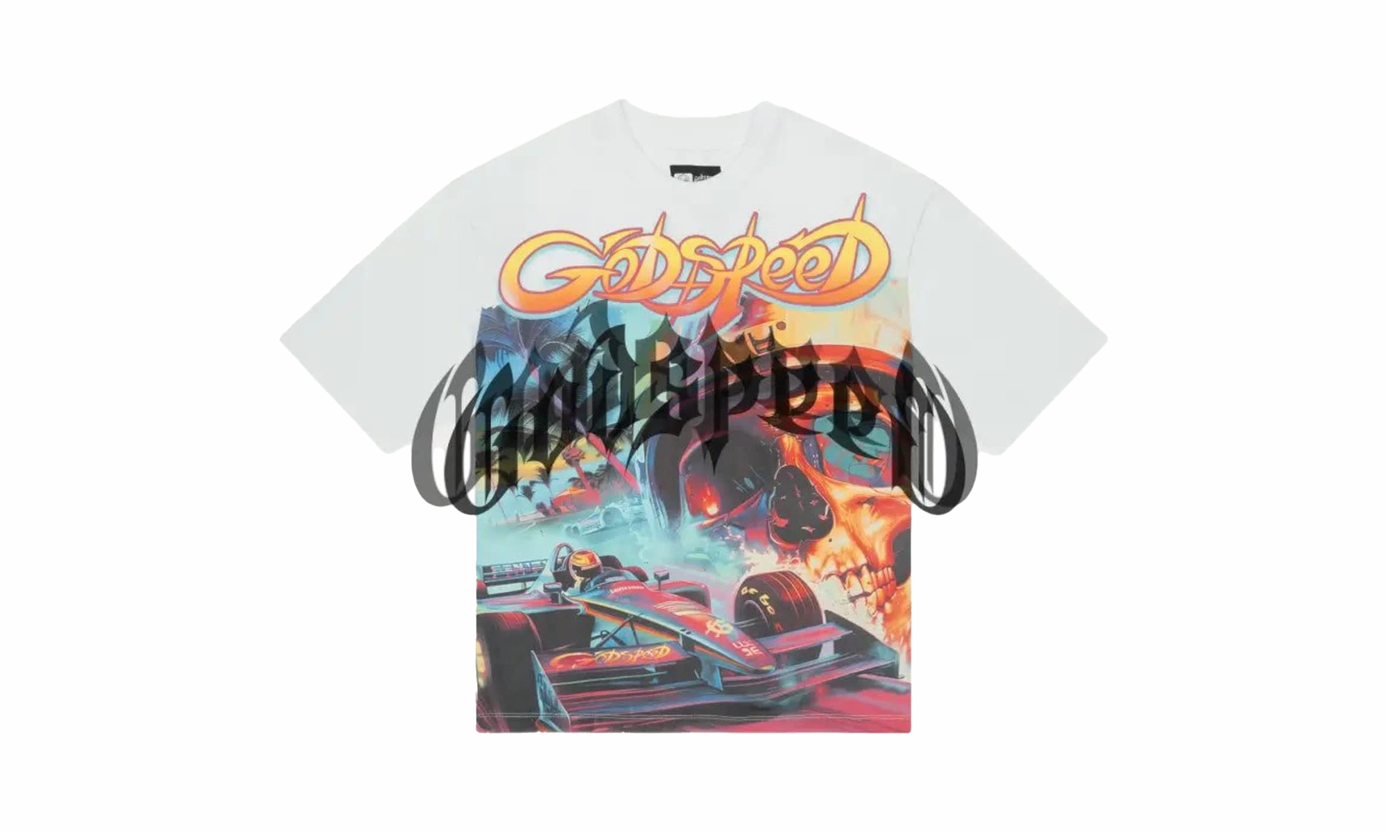 F1 Dreams T-Shirt "White" Matte Fit QuickDry Technology