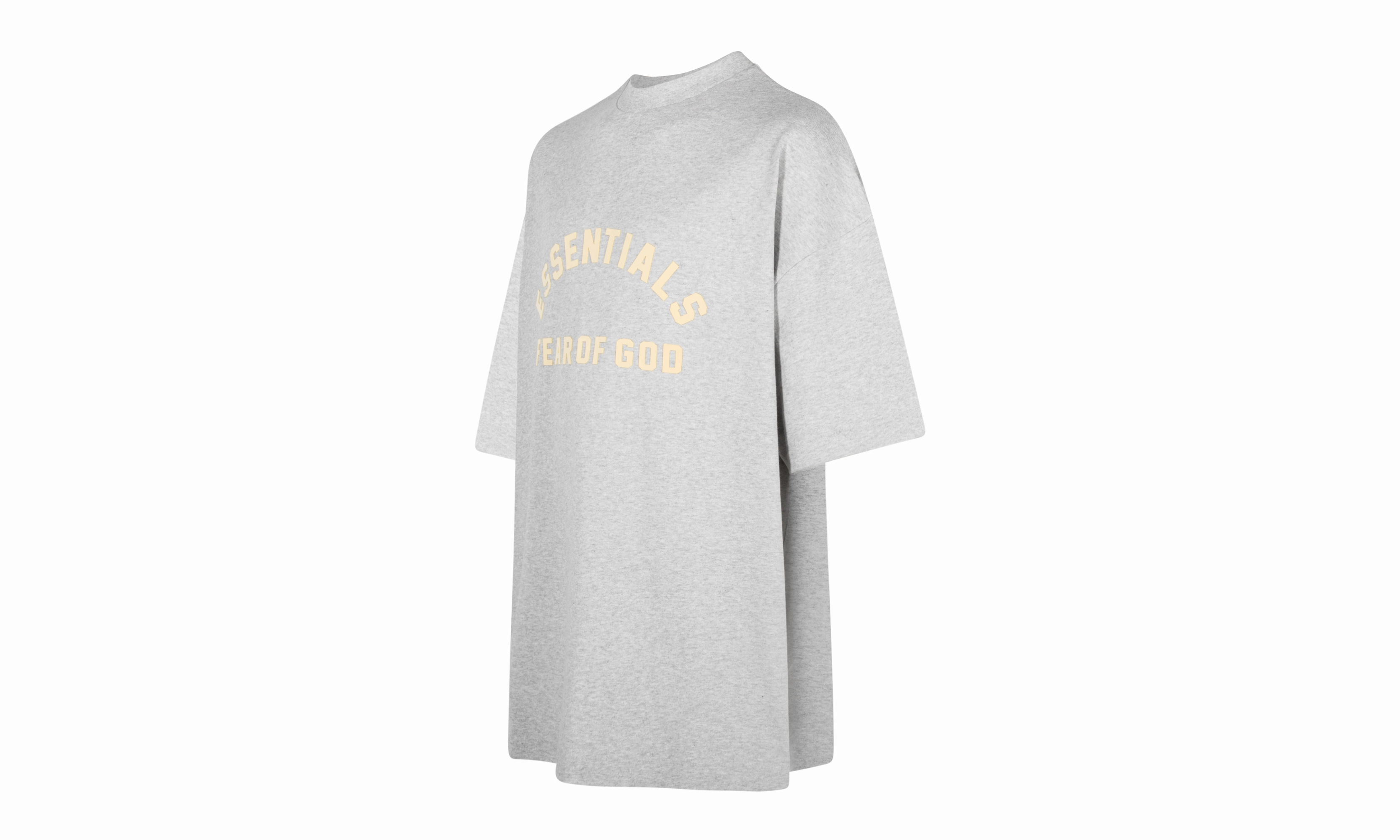 Chic Fit HEAVY JERSEY SS TEE "LIGHT HEATHER GREY"