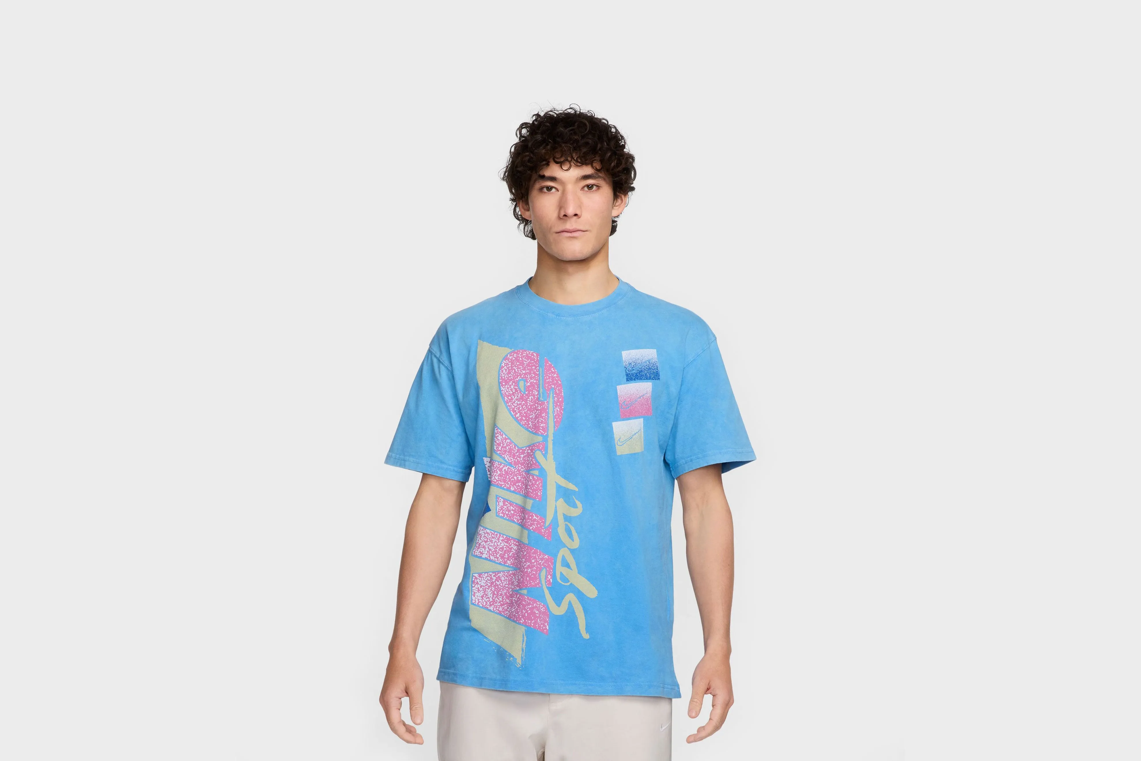 Nike Vintage M90 T-Shirt (Powder Blue) Snow Core