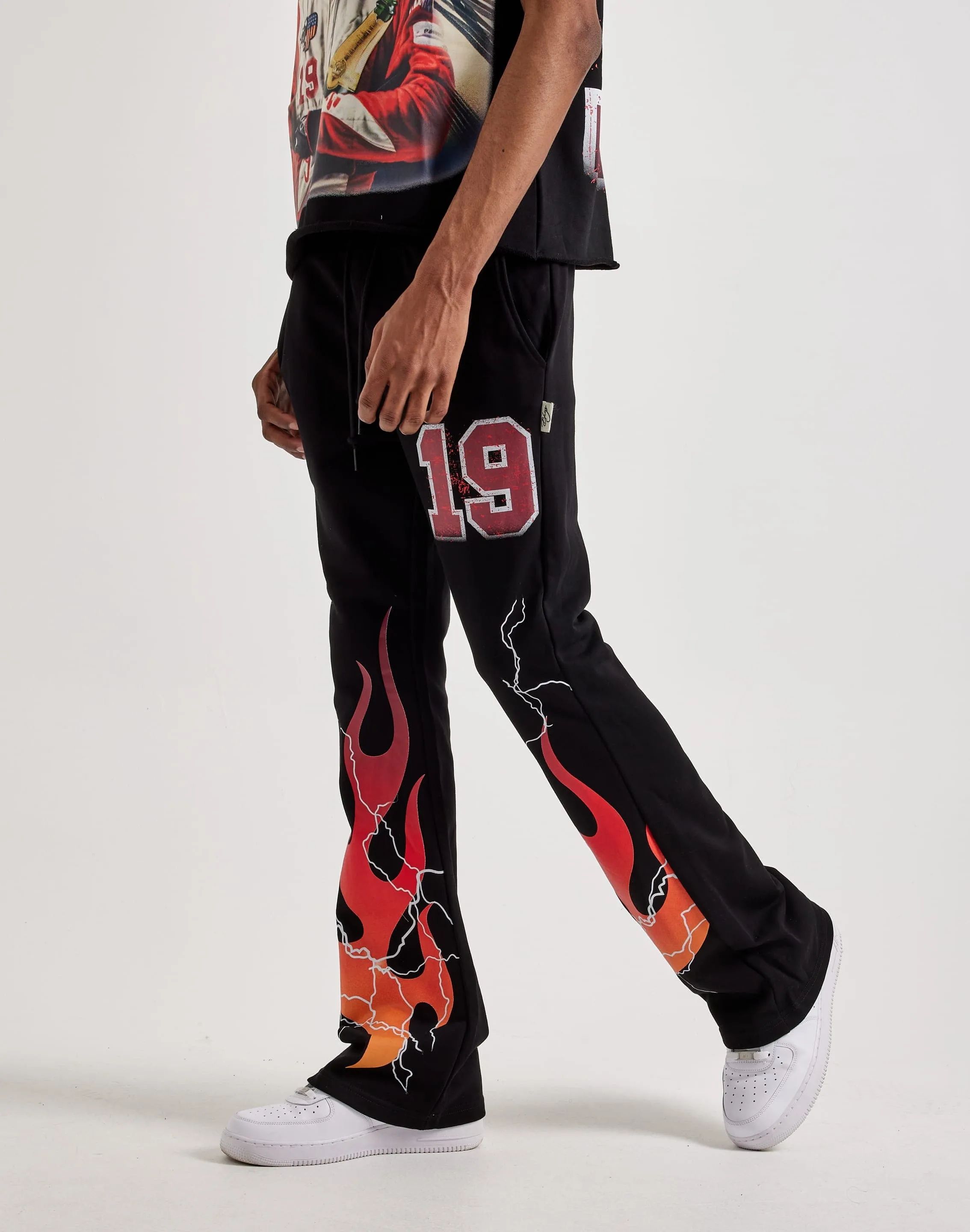 Clean Cut BKYS  Waves Flame Pants