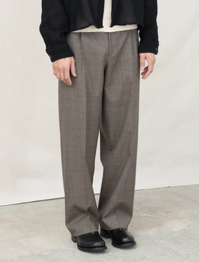 Non Binding Cuffs Convertible legs Service Trousers (Light Brown)