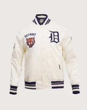 Pro Standard MLB Detroit Tigers Retro Classic Rib Satin Jacket Gentle Glow