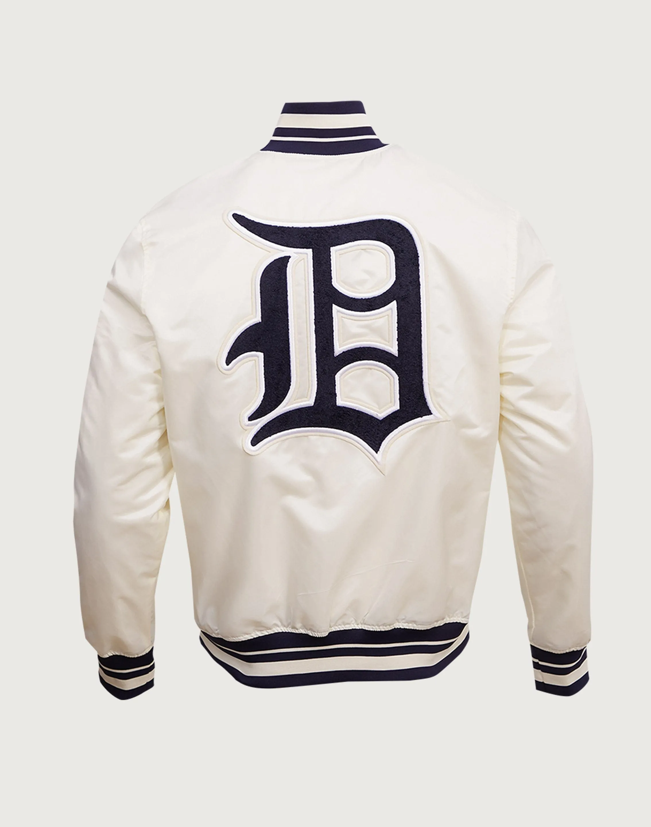 BuiltIn Grip Pro Standard MLB Detroit Tigers Retro Classic Rib Satin Jacket