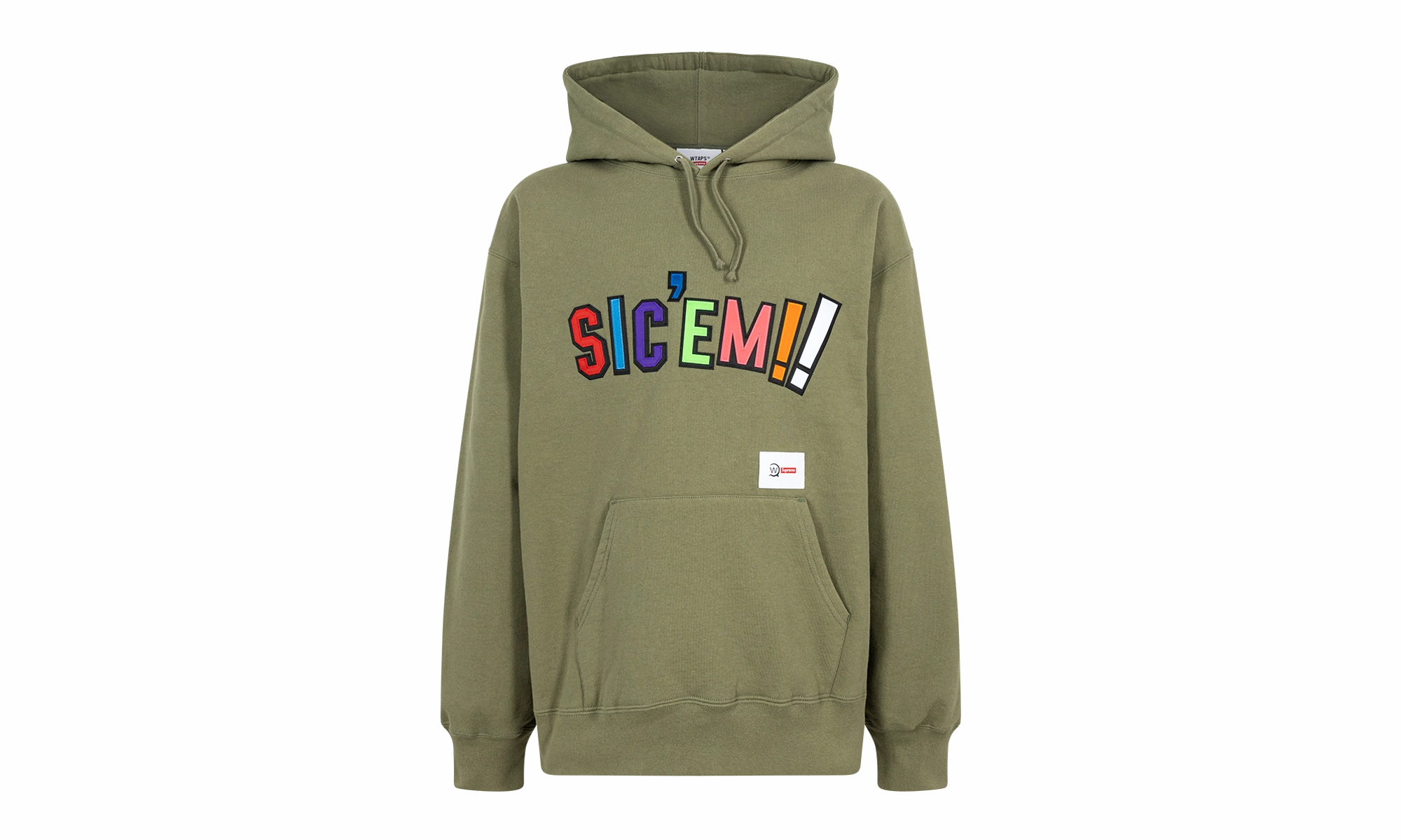 WTAPS Sic'em! Hoodie "FW 21"