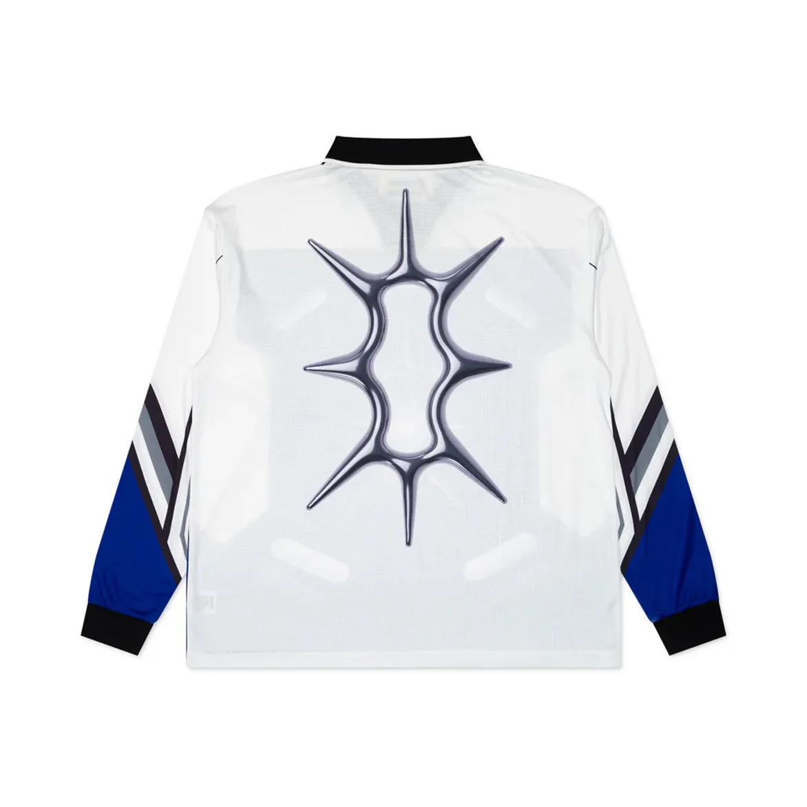 Antibacterial Finish X-GAMES LS JERSEY - WHITE / BLURPLE