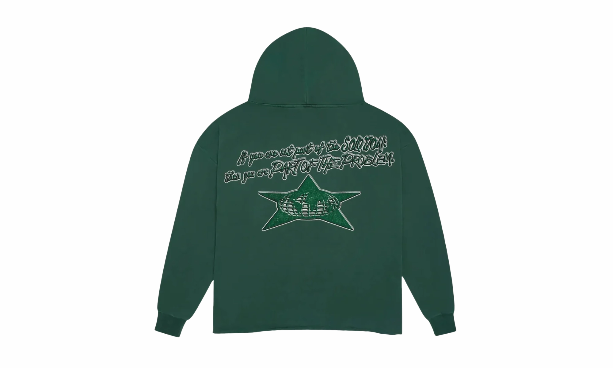 X Essential Hoodie "Green"