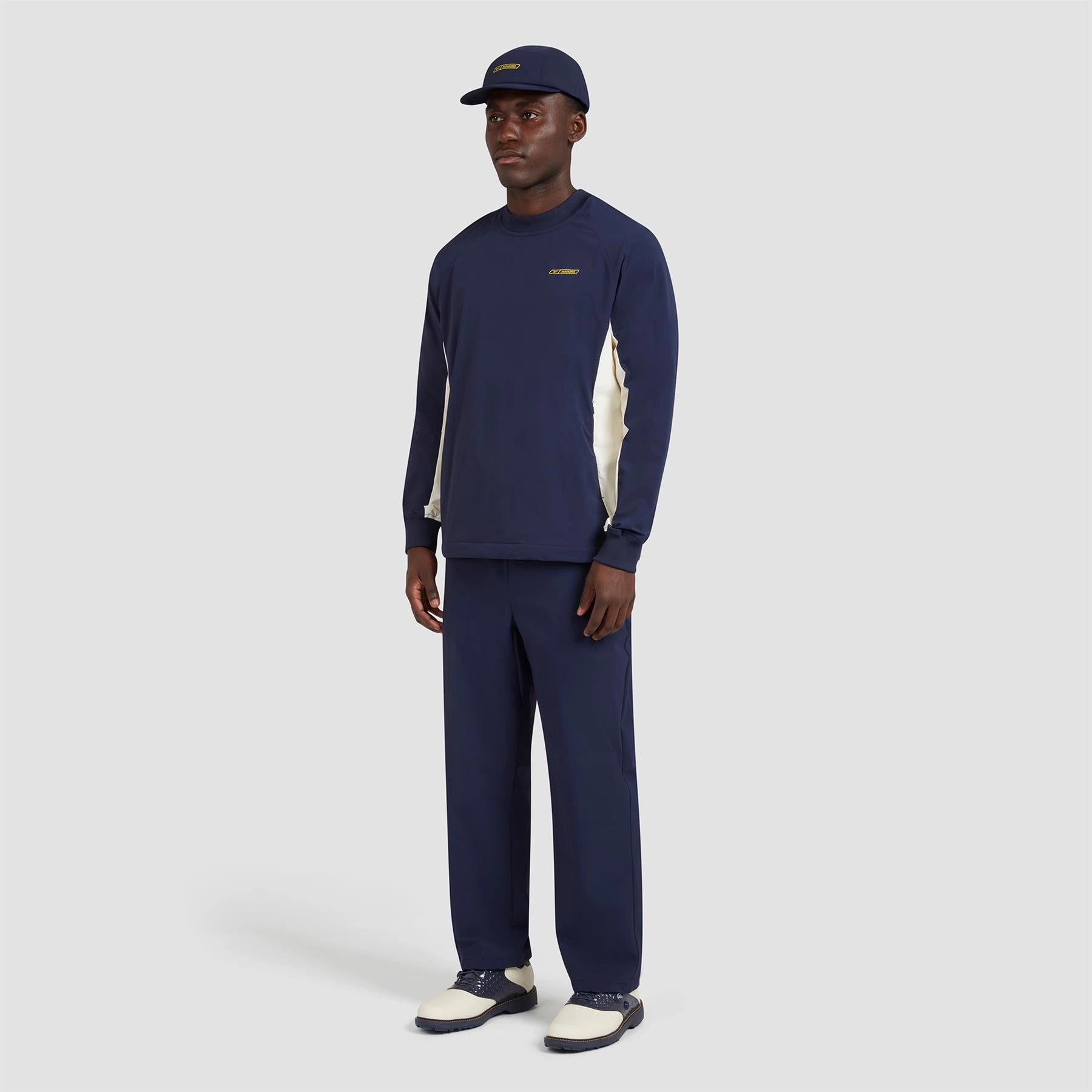 Flattering Design x Reebok Straight Leg Trousers Atlantic Blue