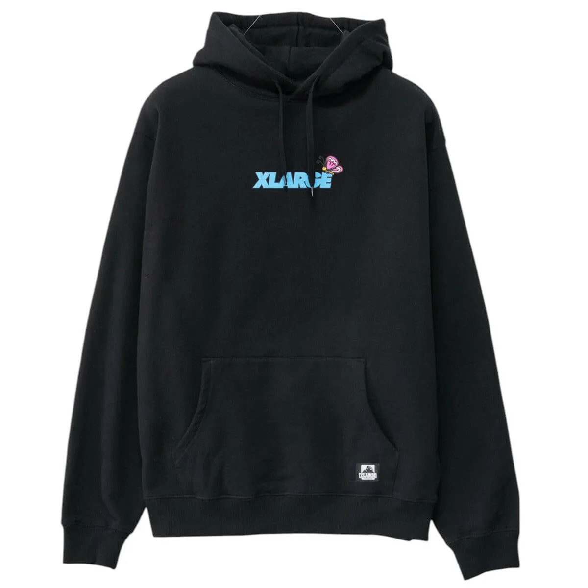 XLarge - Butterfly Hoodie Black Bonded Seam Construction
