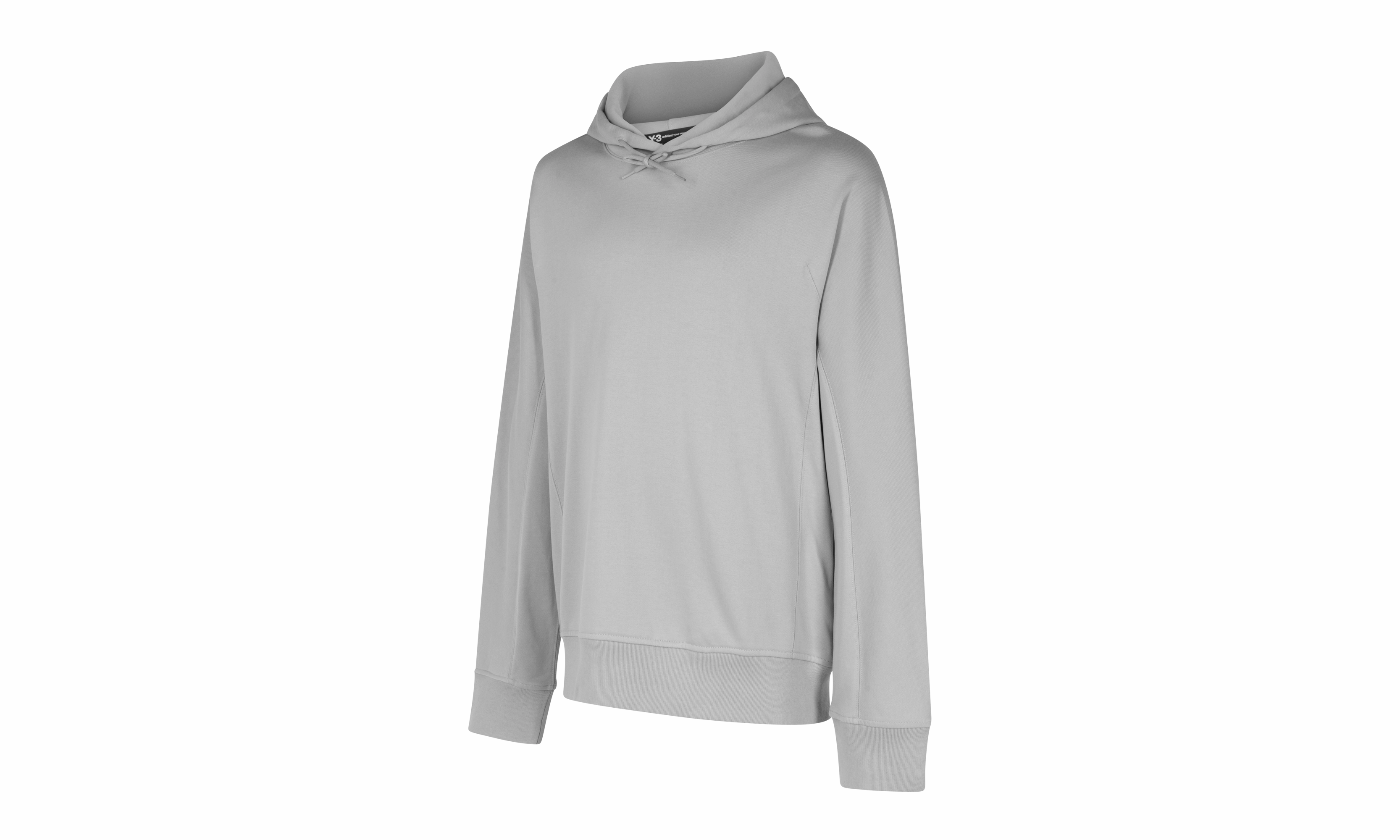 Y-3 Logo Printed Hoodie "GREY"