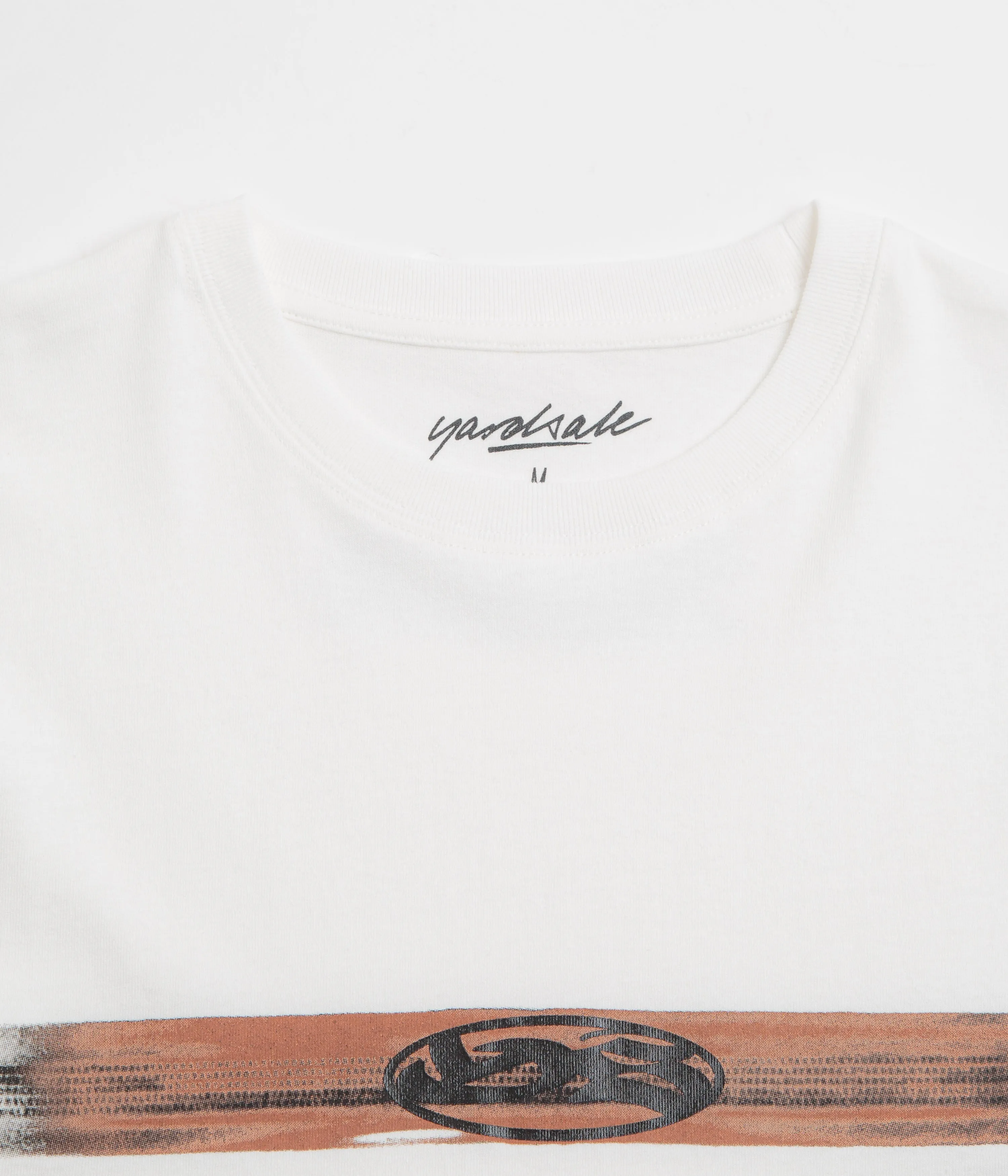 festival look Neutral Tone Yardsale Cool Waters T-Shirt - White