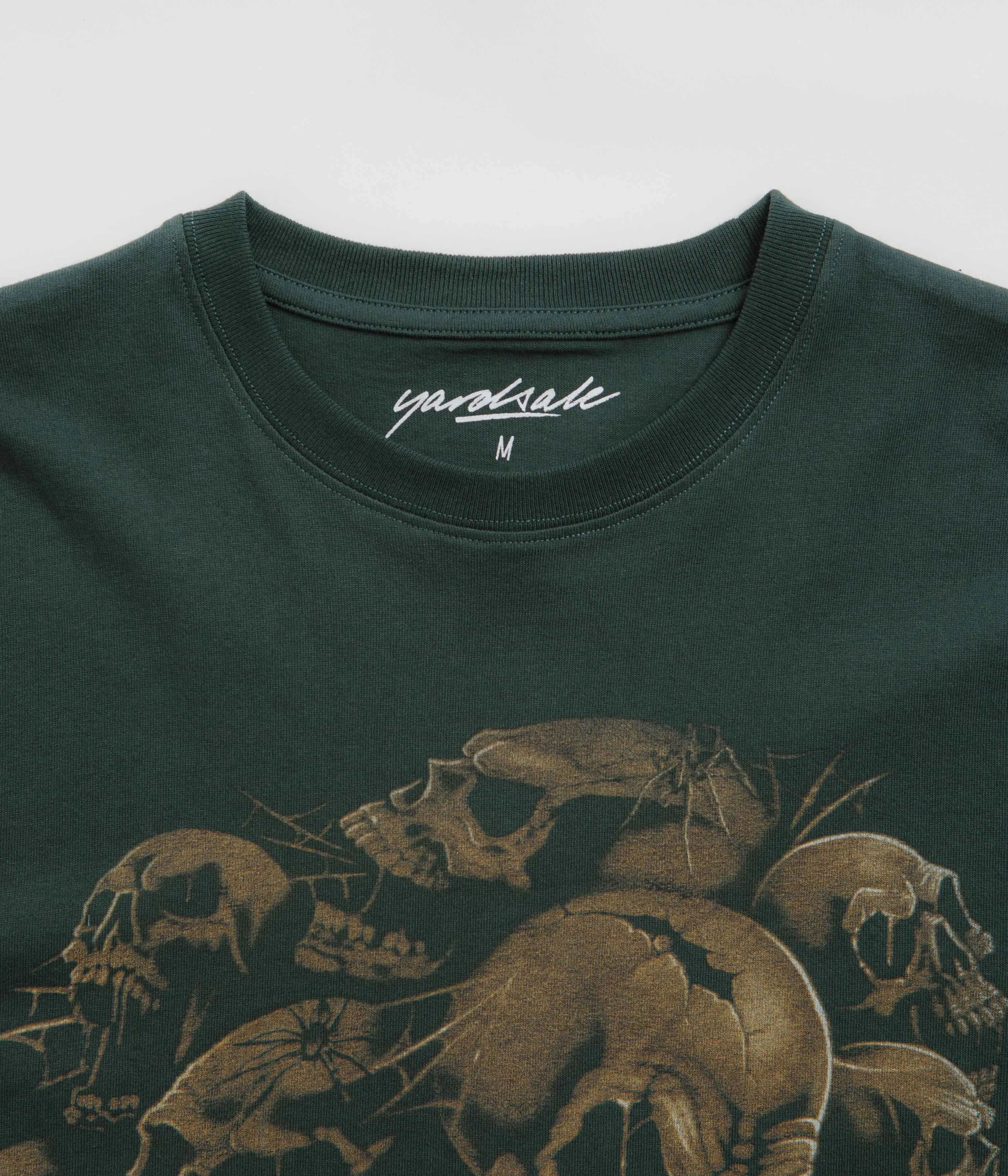 skiing venue Yardsale Crypt T-Shirt - Dark Green
