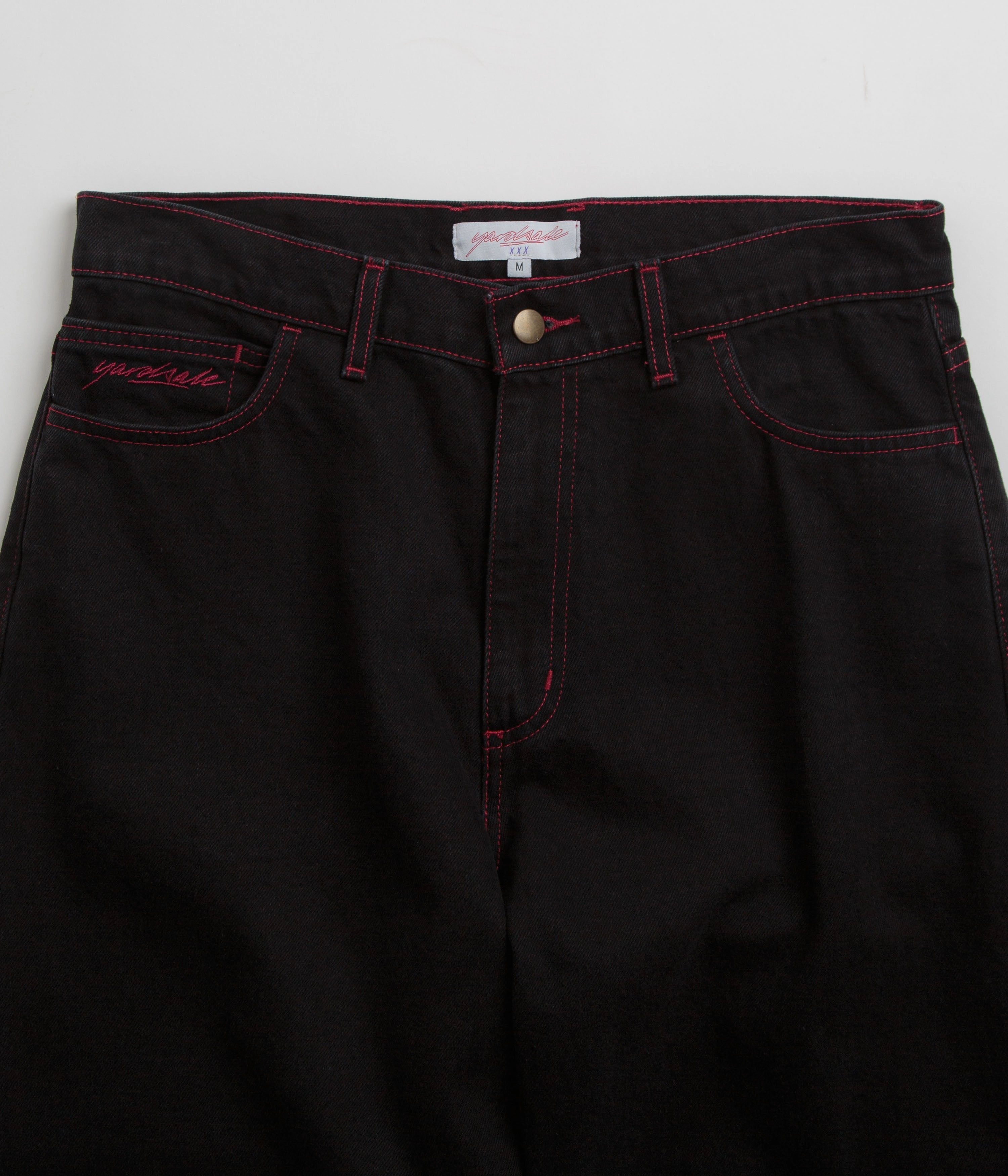 Urban Cool Comfort Cushioning Yardsale Phantasy Jeans - Black / Red