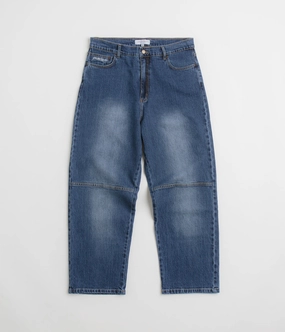 Yardsale Phantasy Panel Jeans - Denim / Faded Sustainable Material Blend