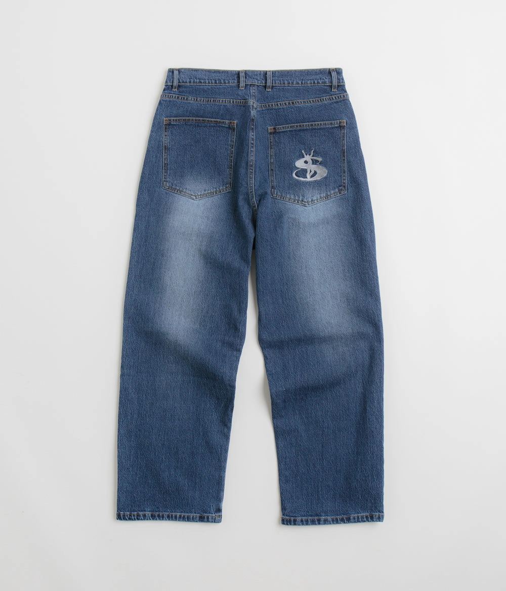 Sporty Touch UV Protection Yardsale Phantasy Panel Jeans - Denim / Faded