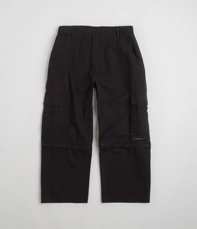Yardsale Phantasy Ripstop Pants - Black Linen blend Customizable length