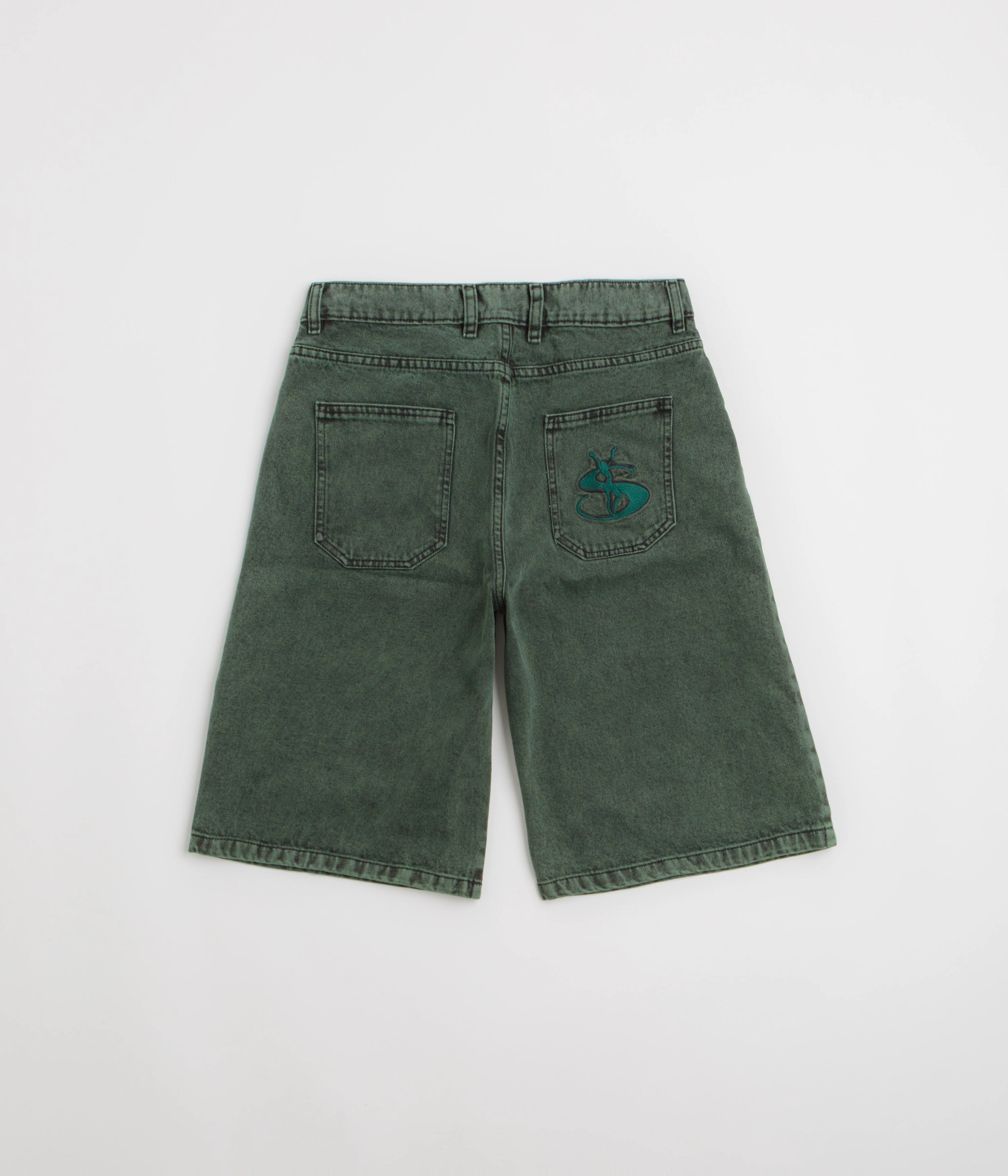 Yardsale Phantasy Shorts - Overdyed Forrest ReinforcedStressPoints Recycled Polyester