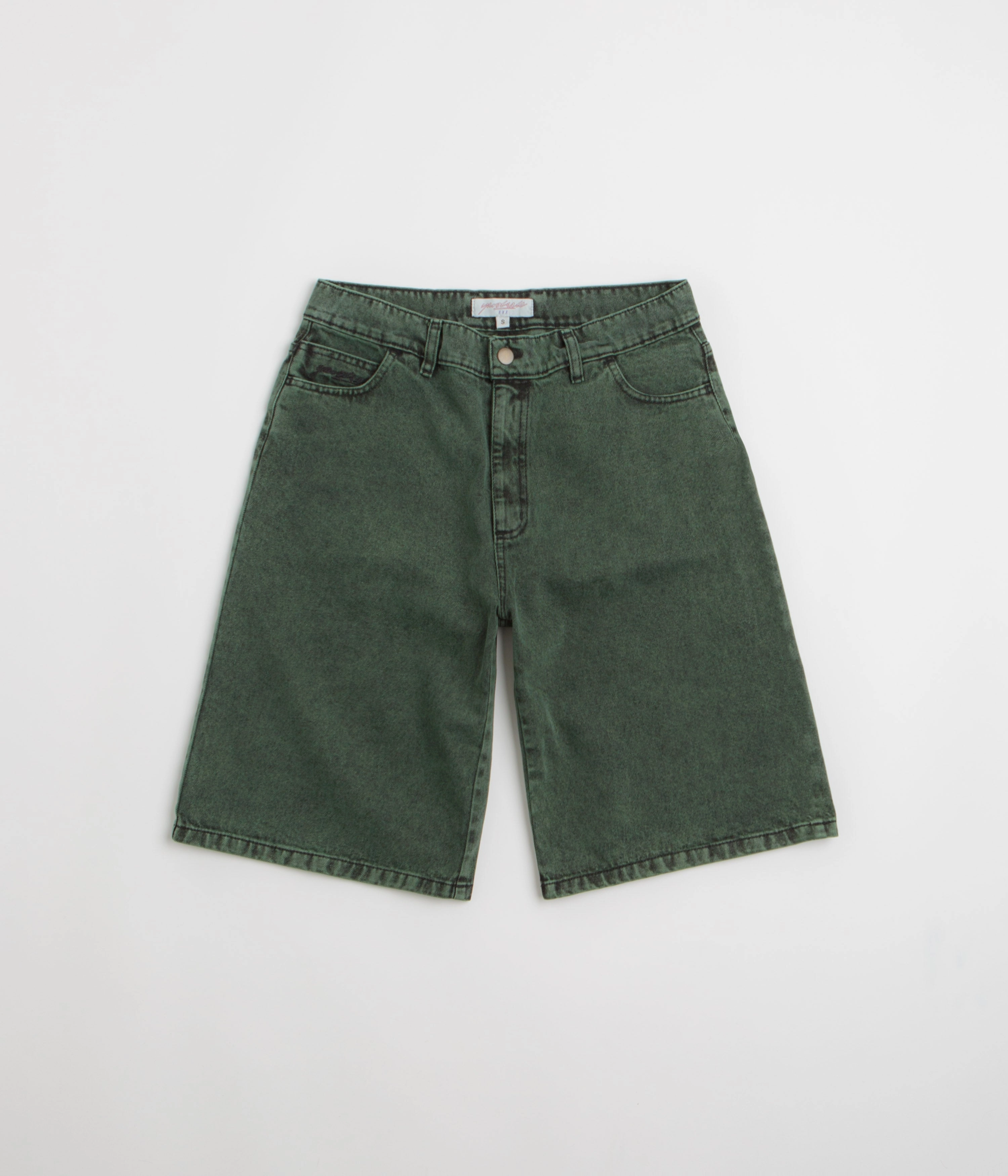 Yardsale Phantasy Shorts - Overdyed Forrest Casual Shorts Compact Storage Pocket