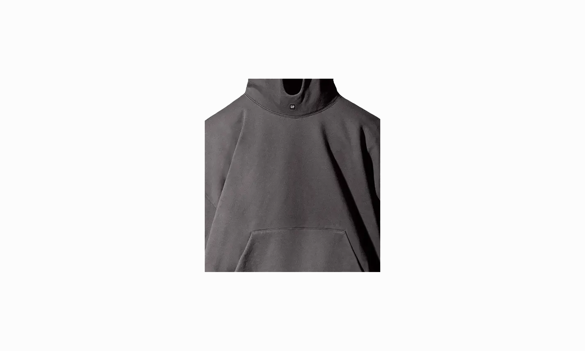 Yeezy Gap Engineered by Balenciaga Logo Hoodie "Dark Grey"