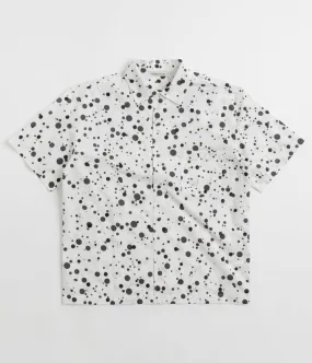 Moisture Wicking Material Tailored Fit YMC Sidri Shirt - White / Black