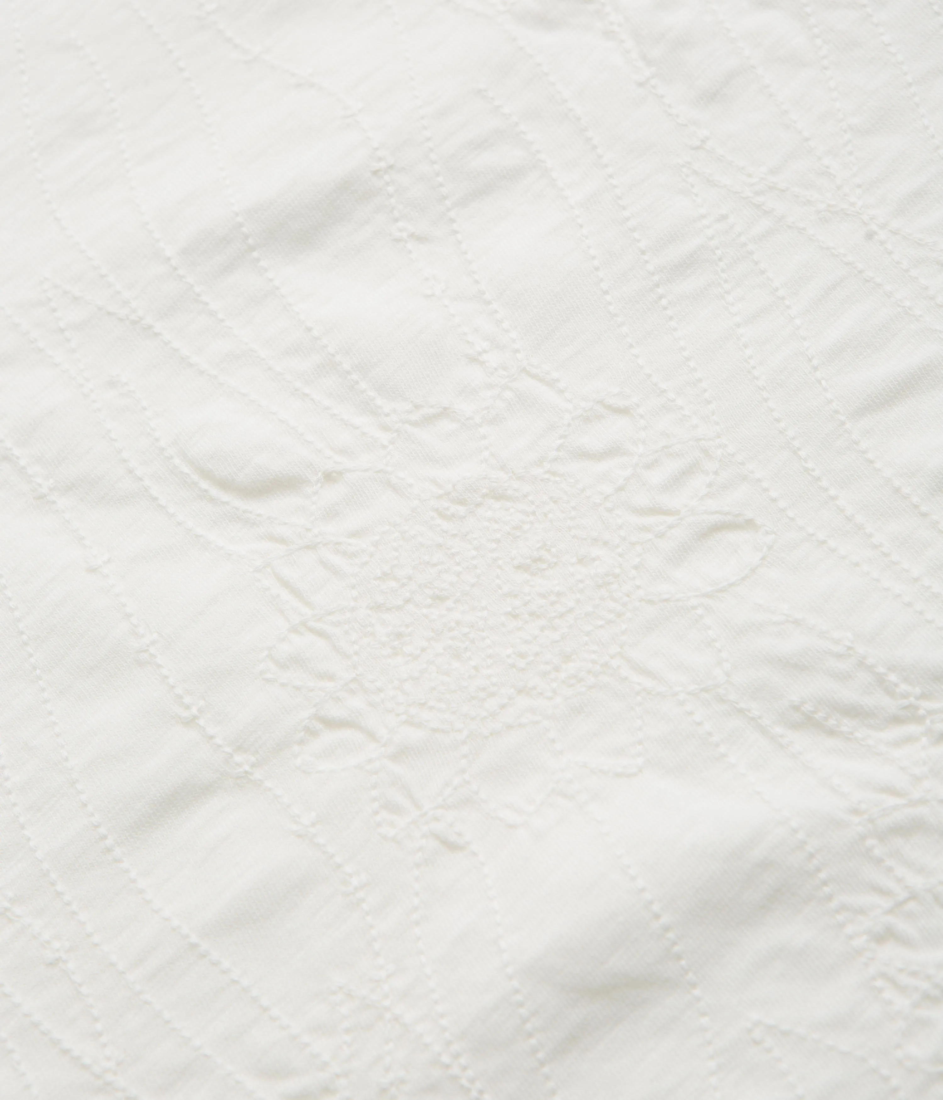 YMC Sunflower Triple T-Shirt - White Supermarket