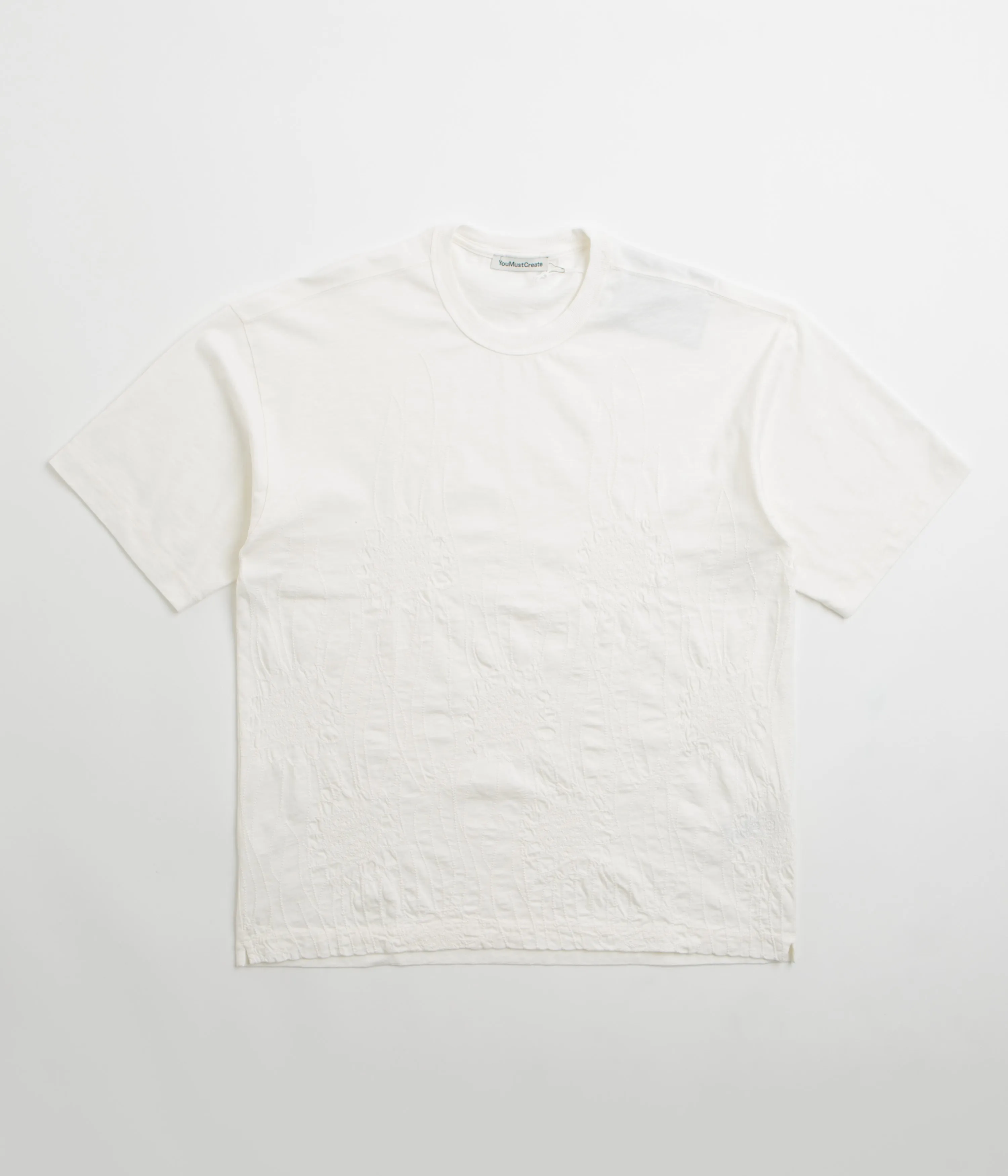 low demand YMC Sunflower Triple T-Shirt - White