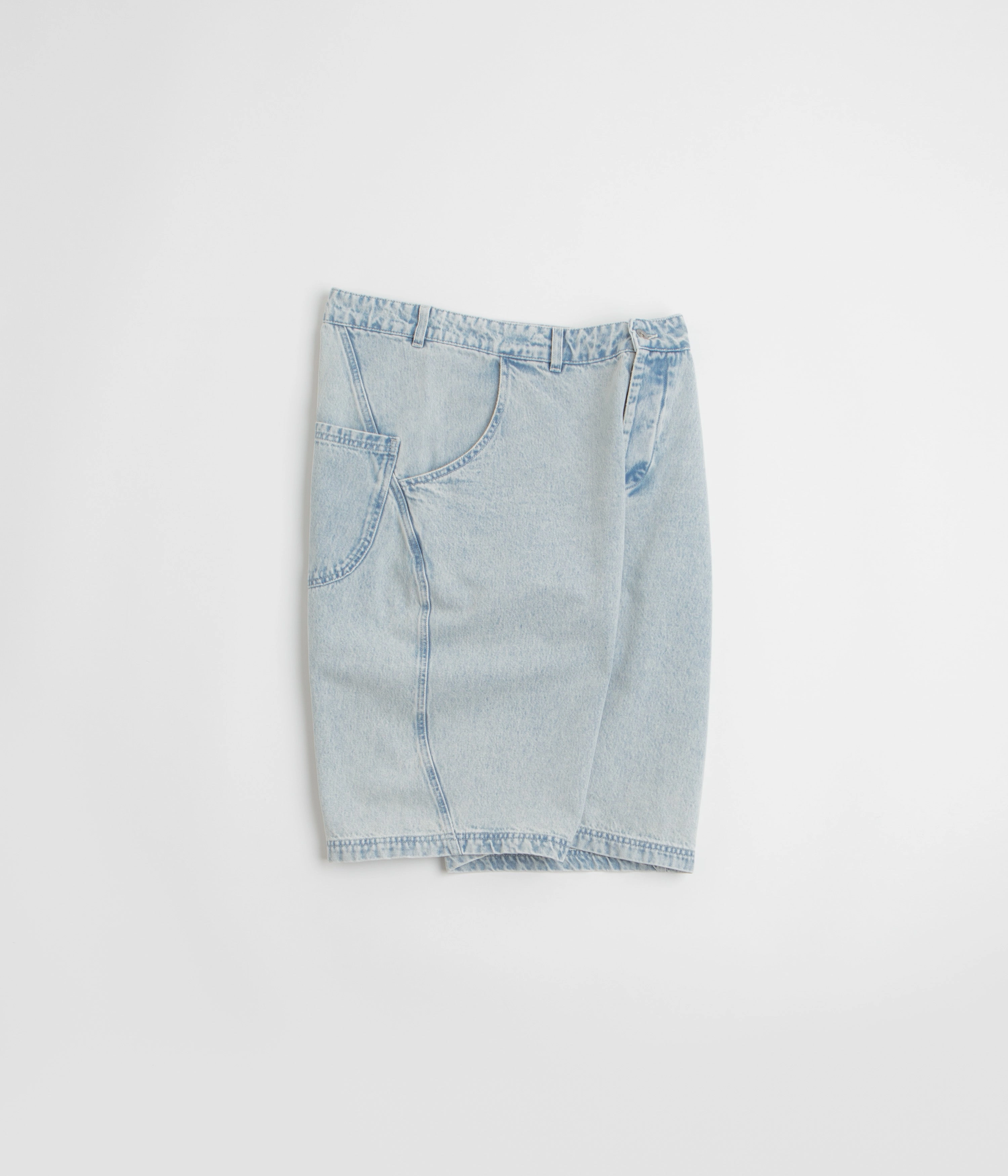 Adaptive Temperature Control Outdoor Style YMC Twisted Shorts - Indigo