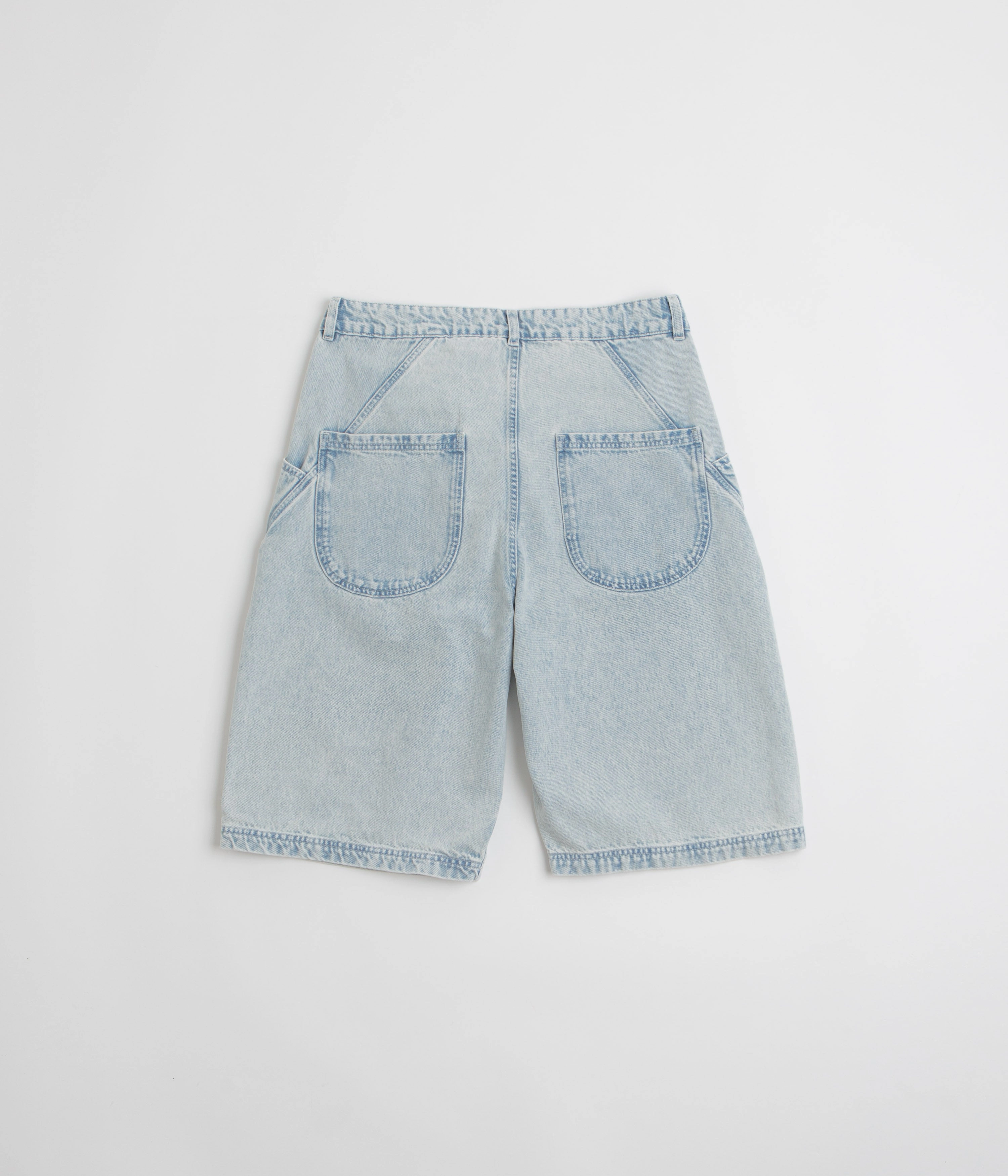 YMC Twisted Shorts - Indigo Classic Appeal Double Stitched Seams