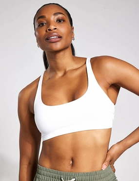 racerback Yosemite Bra - White