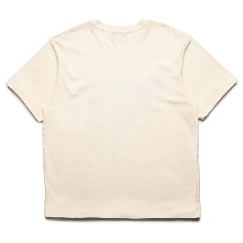 Diet Starts Monday Rodeo Tee - Antique White/Red Sandals Daytime