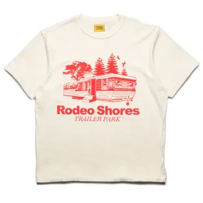 Diet Starts Monday Rodeo Tee - Antique White/Red Formal Style male clothing