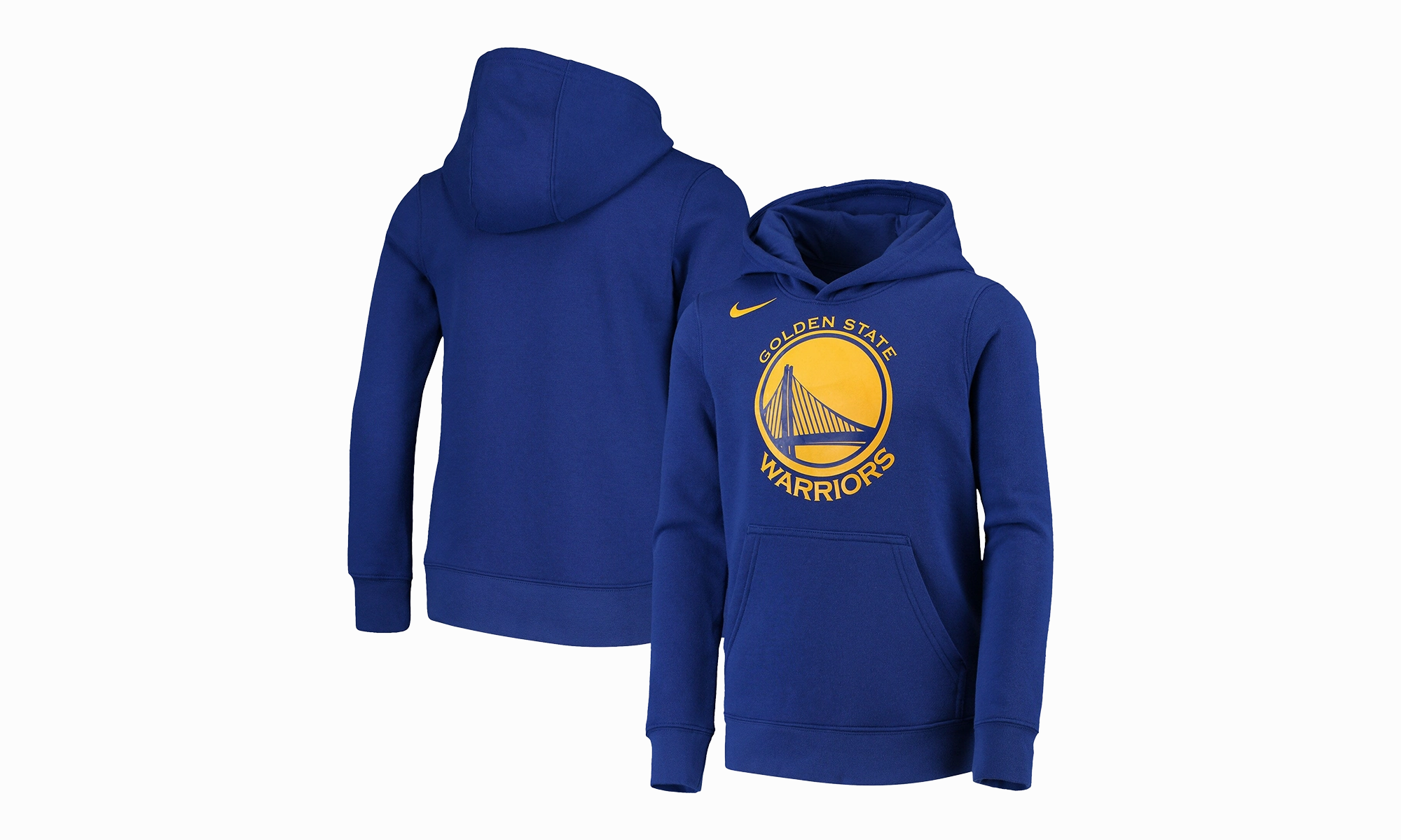 Youth Nike NBA Golden State Warriors Hoodie "Blue"
