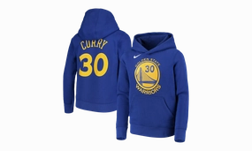 Youth Nike NBA Golden State Warriors Hoodie "Blue"