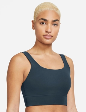 adult clothing Zenvy Longline Bra - Armory Navy/White