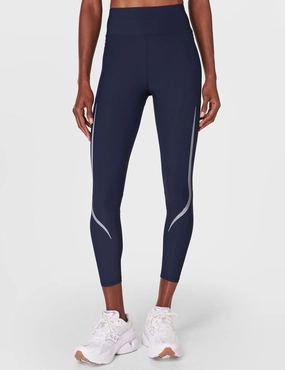 Zero Gravity 7/8 Illuminate Running Tight - Navy Blue Durable Comfort Minimal Design