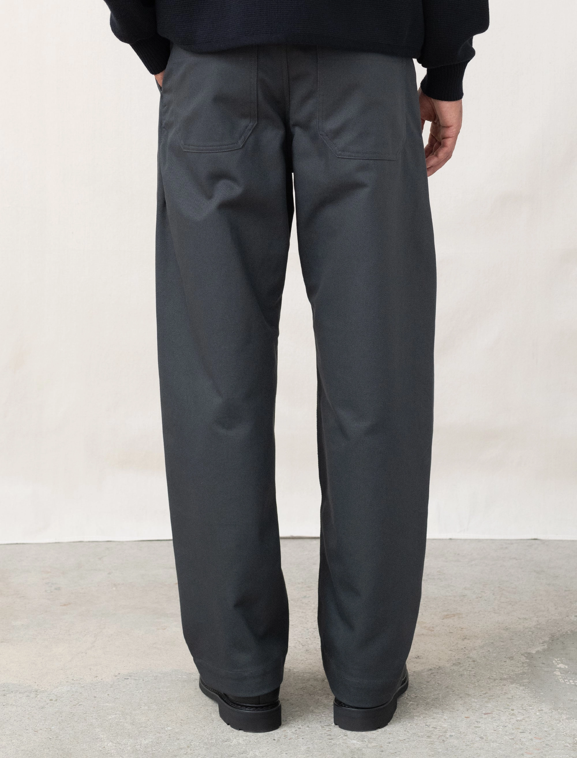 HypoallergenicMaterial Vintage Wash Lux P Trousers (Slate)