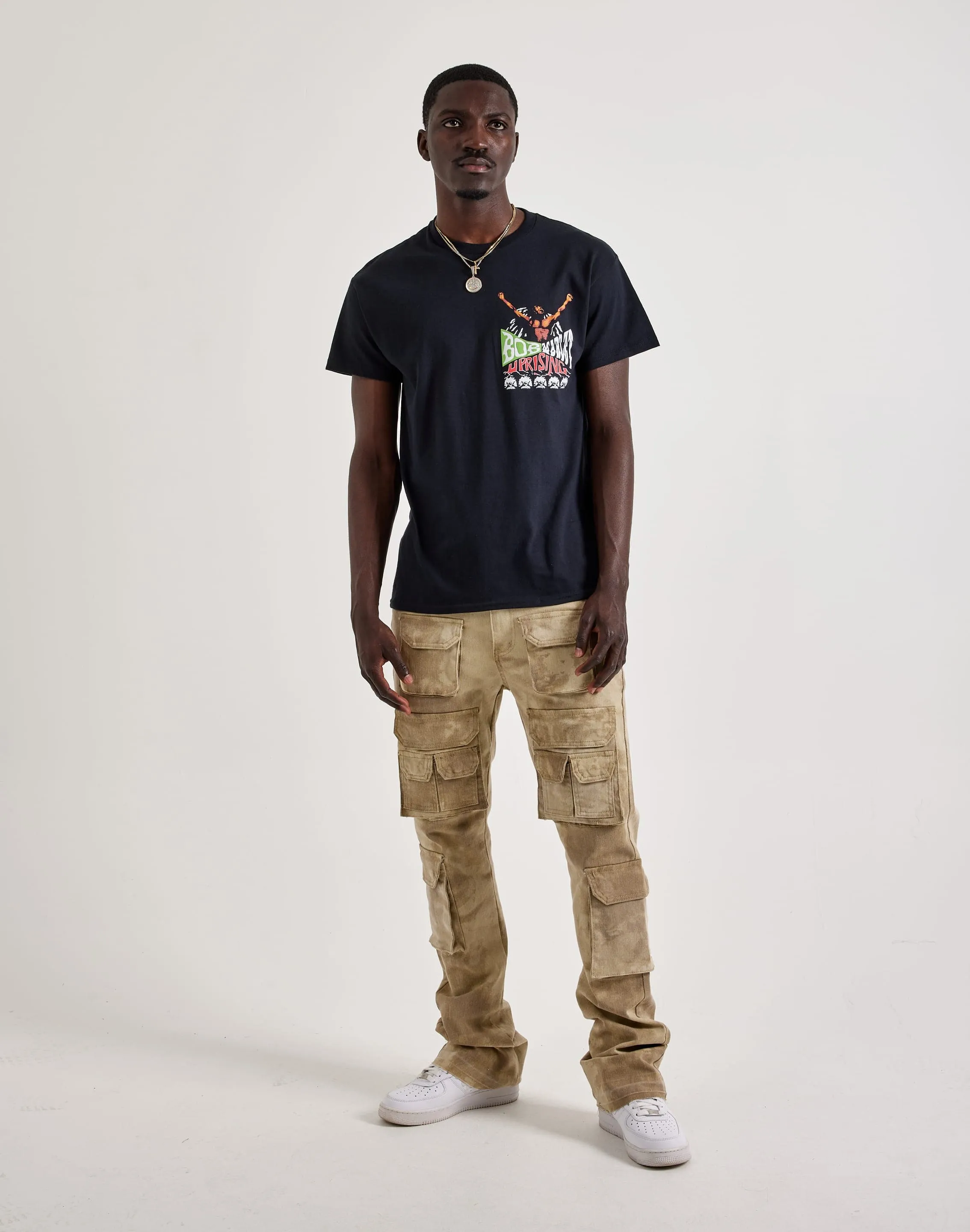 Smile Ease Country Core Zion Rootswear Bob Marley Uprising Tee