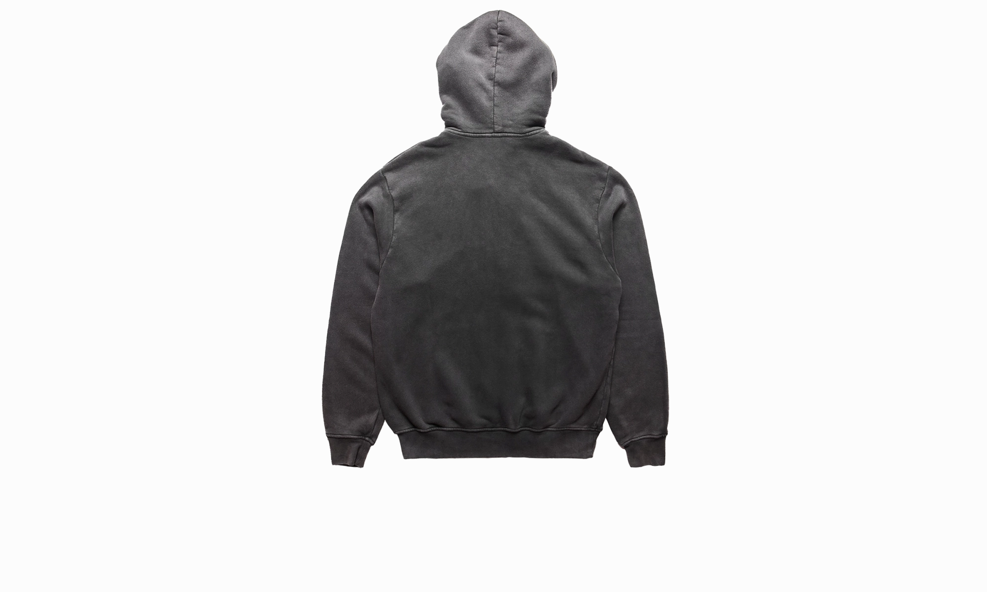 Zip-Up French Terry Hoodie "Black"