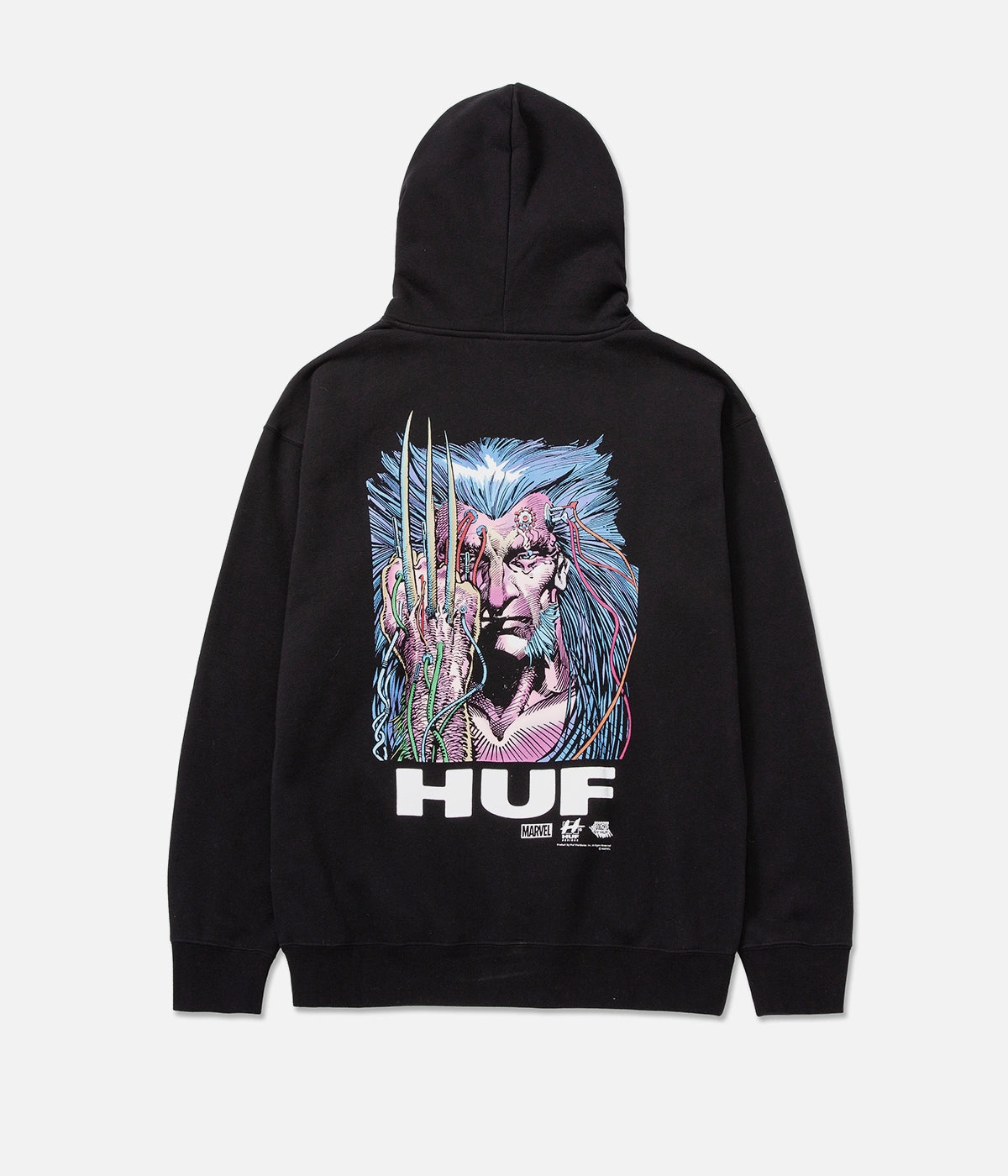 Huf x Marvel Weapon X P/O Hoodie Bright Colors Cotton Blend