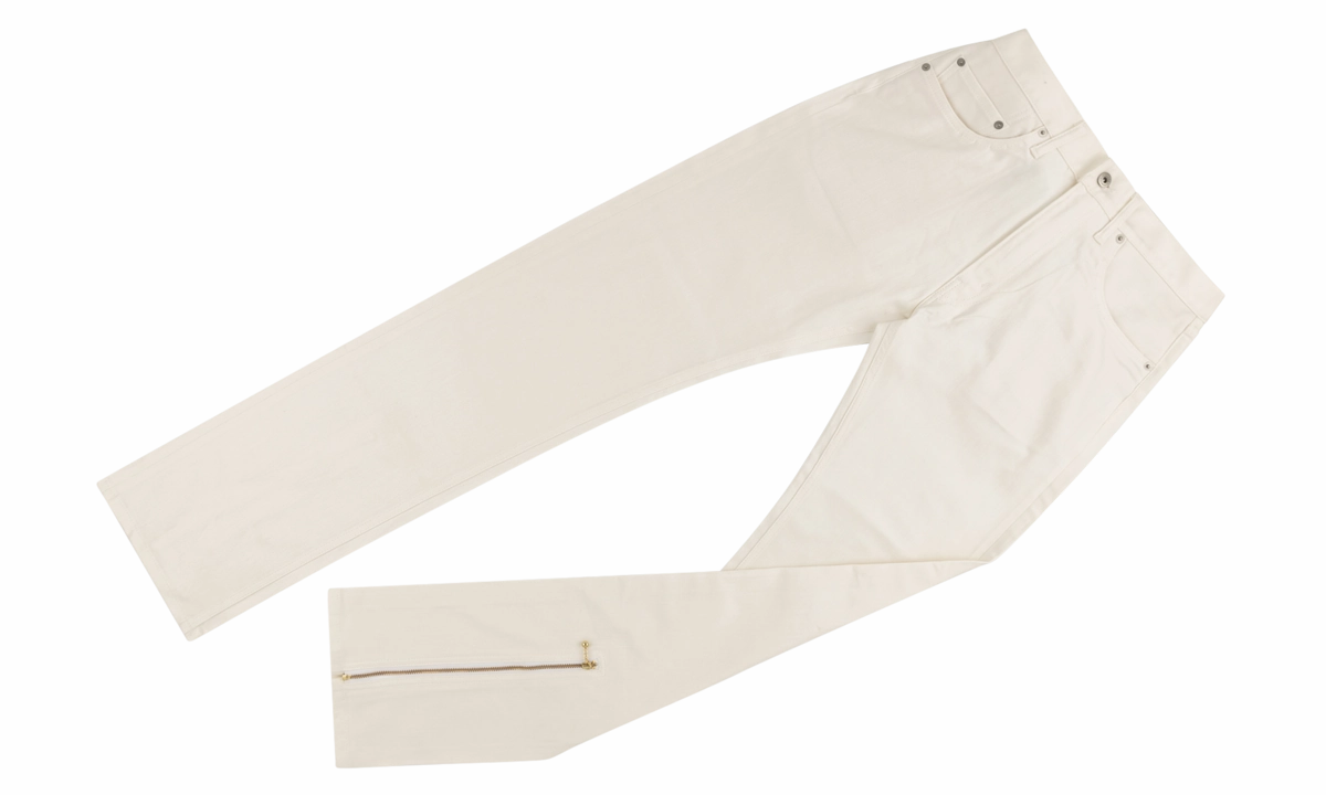 Zipper Jeans "White" Party Look Luxury