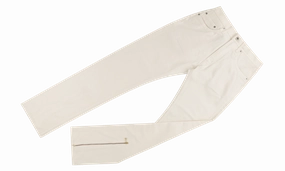 Everyday Ready Zipper Jeans "White"