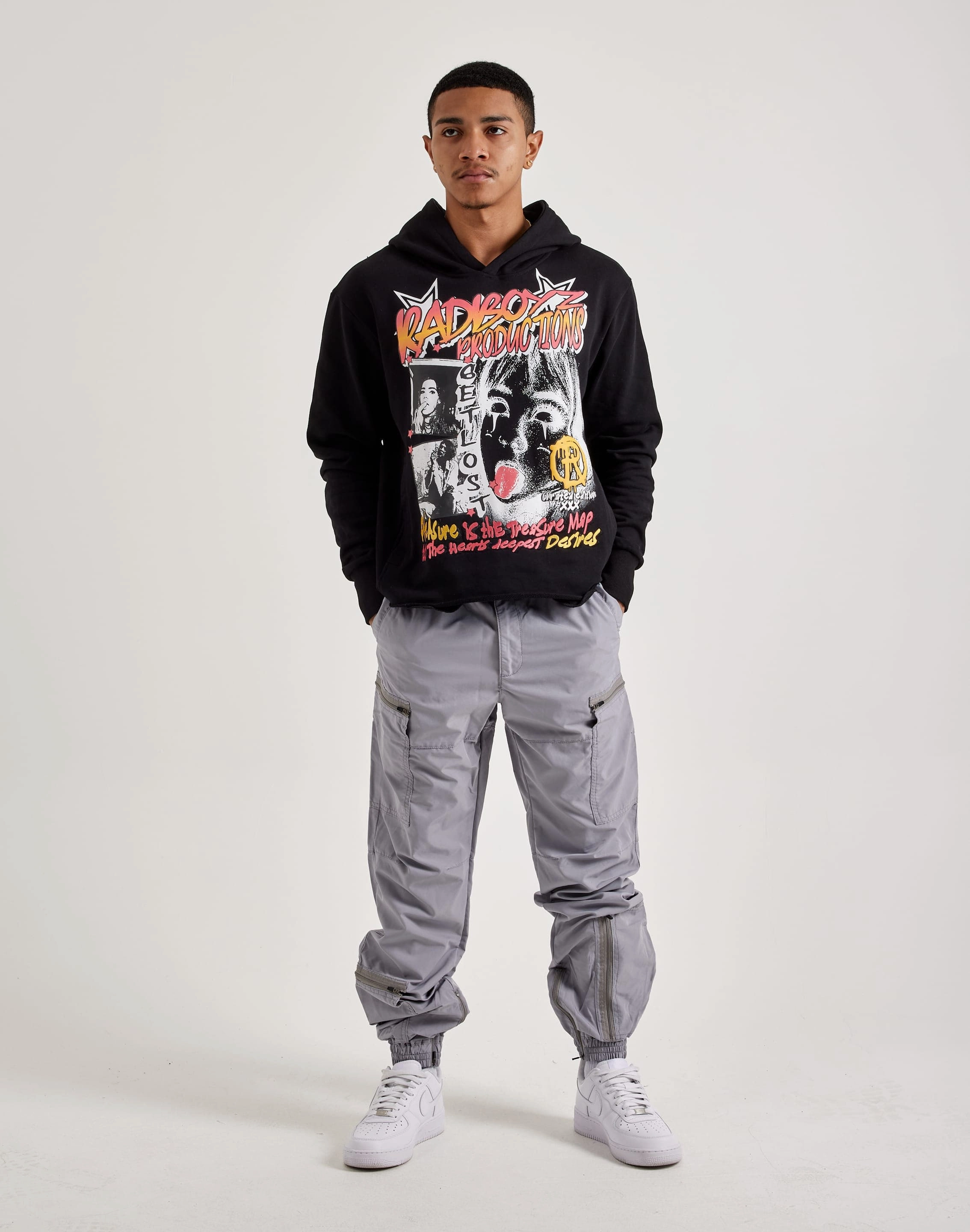 Zodiak Caliber Nylon Cargo Joggers french chic Pure Core